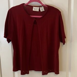 16/8 “Two-fer” sweater